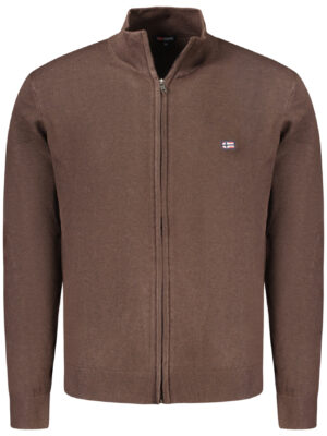 NORUEGA 1963 CÁRDIGAN DE HOMBRE MARRÓN