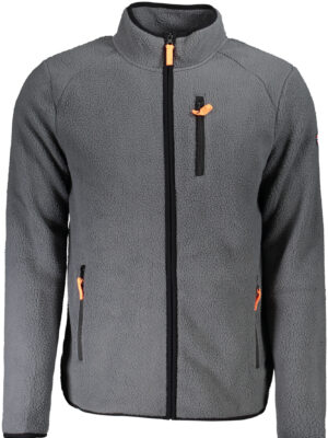 SUDADERA HOMBRE CREMALLERA GRIS NORUEGA 1963