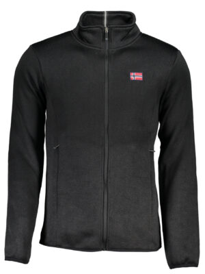 NORUEGA 1963 SUDADERA HOMBRE CREMALLERA NEGRA