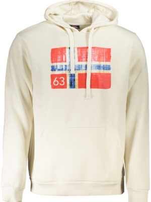 NORUEGA 1963 SUDADERA BLANCA SIN CREMALLERA PARA HOMBRE