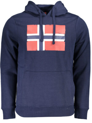 NORUEGA 1963 SUDADERA AZUL SIN CREMALLERA HOMBRE