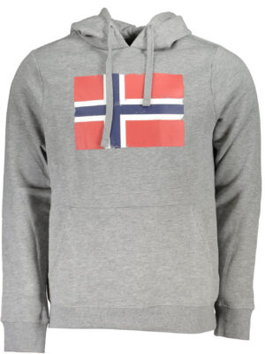 NORUEGA 1963 SUDADERA GRIS SIN CREMALLERA HOMBRE
