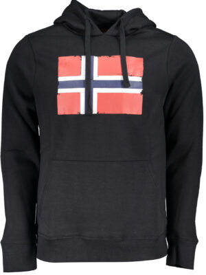 NORUEGA 1963 SUDADERA HOMBRE SIN CREMALLERA NEGRA