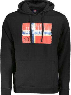 NORUEGA 1963 SUDADERA HOMBRE SIN CREMALLERA NEGRA