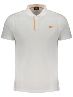 POLO MANGA CORTA HOMBRE BLANCO NORUEGA 1963