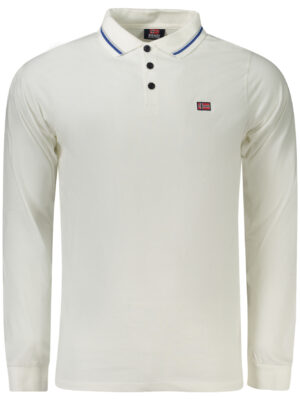 POLO MANGA LARGA HOMBRE NORUEGA 1963 BLANCO