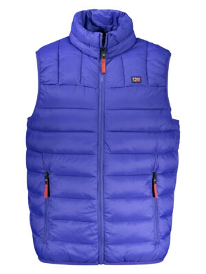 NORUEGA 1963 SIN MANGAS AZUL HOMBRE