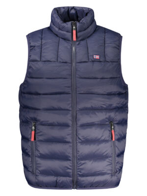 NORUEGA 1963 SIN MANGAS AZUL HOMBRE