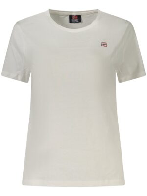 NORUEGA 1963 CAMISETA DE MANGA CORTA MUJER BLANCA