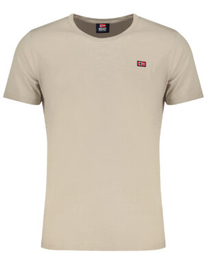 CAMISETA MANGA CORTA HOMBRE NORUEGA 1963 BEIGE
