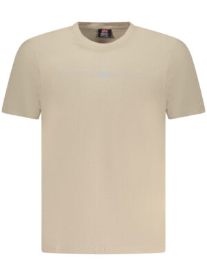 NORUEGA 1963 CAMISETA DE MANGA CORTA PARA HOMBRE BEIGE