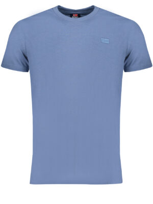 CAMISETA MANGA CORTA HOMBRE NORUEGA 1963 AZUL