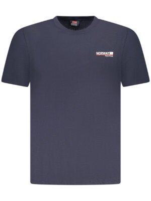 NORUEGA 1963 CAMISETA DE MANGA CORTA PARA HOMBRE AZUL