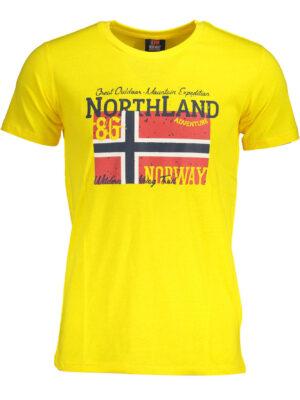 CAMISETA DE MANGA CORTA AMARILLA PARA HOMBRE NORUEGA 1963