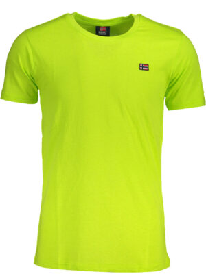 CAMISETA DE MANGA CORTA AMARILLA PARA HOMBRE NORUEGA 1963