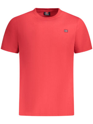 NORUEGA 1963 CAMISETA DE MANGA CORTA PARA HOMBRE ROJA