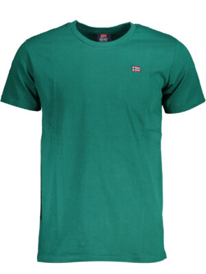 NORUEGA 1963 CAMISETA DE MANGA CORTA PARA HOMBRE VERDE