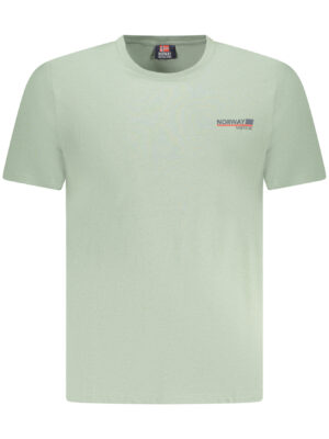 NORUEGA 1963 CAMISETA DE MANGA CORTA PARA HOMBRE VERDE