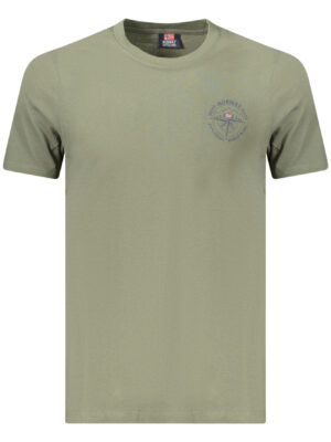 NORUEGA 1963 CAMISETA DE MANGA CORTA PARA HOMBRE VERDE