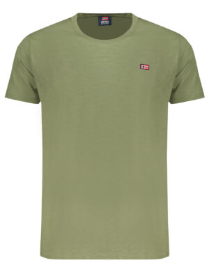 CAMISETA MANGA CORTA HOMBRE NORUEGA 1963 VERDE