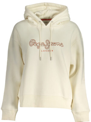 SUDADERA MUJER SIN CREMALLERA PEPE JEANS BLANCO