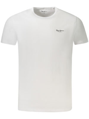 CAMISETA MANGA CORTA PEPE JEANS HOMBRE BLANCA
