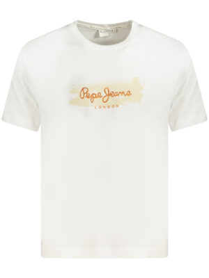 CAMISETA DE MANGA CORTA PEPE JEANS HOMBRE BLANCA