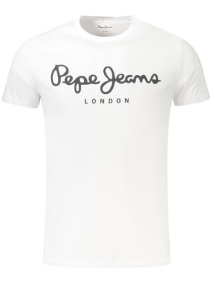 CAMISETA DE MANGA CORTA PEPE JEANS HOMBRE BLANCA