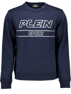 SUDADERA PLEIN SPORT SIN CREMALLERA HOMBRE AZUL