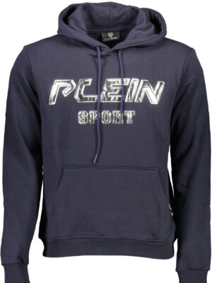 SUDADERA PLEIN SPORT SIN CREMALLERA HOMBRE AZUL