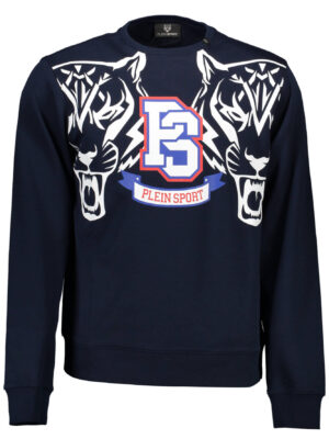 SUDADERA PLEIN SPORT SIN CREMALLERA HOMBRE AZUL