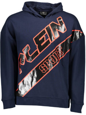 SUDADERA PLEIN SPORT SIN CREMALLERA HOMBRE AZUL