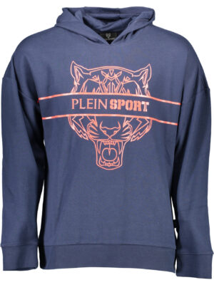 SUDADERA PLEIN SPORT SIN CREMALLERA HOMBRE AZUL