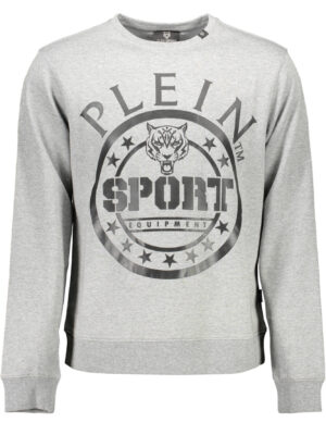 SUDADERA PLEIN SPORT SIN CREMALLERA HOMBRE GRIS