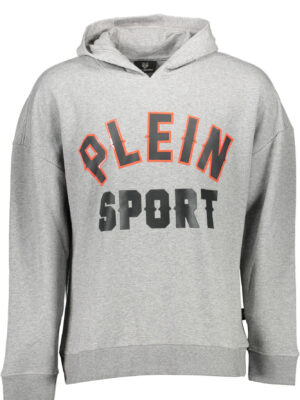 SUDADERA PLEIN SPORT SIN CREMALLERA HOMBRE GRIS