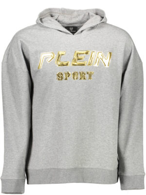 SUDADERA PLEIN SPORT SIN CREMALLERA HOMBRE GRIS