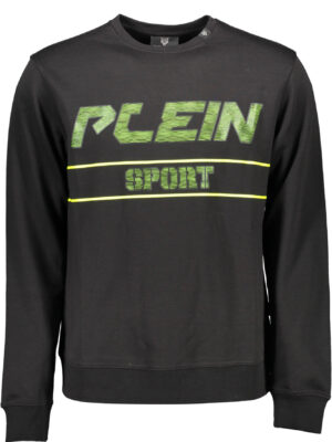 SUDADERA PLEIN SPORT SIN CREMALLERA HOMBRE NEGRO