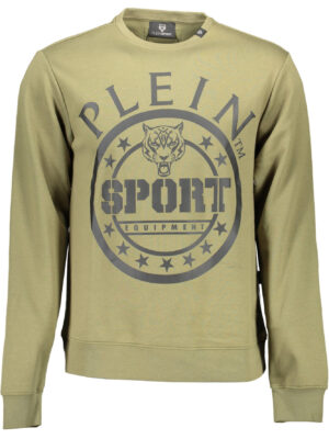 SUDADERA PLEIN SPORT SIN CREMALLERA HOMBRE VERDE