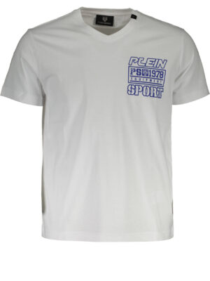CAMISETA DE MANGA CORTA PLEIN SPORT HOMBRE BLANCA