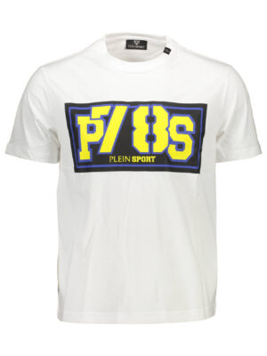 CAMISETA DE MANGA CORTA PLEIN SPORT HOMBRE BLANCA