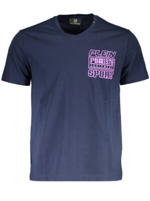 CAMISETA MANGA CORTA HOMBRE PLEIN SPORT AZUL