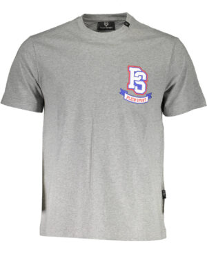 CAMISETA MANGA CORTA HOMBRE PLEIN SPORT GRIS