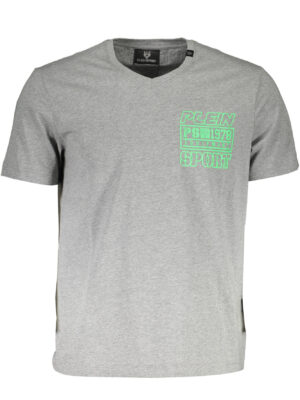 CAMISETA MANGA CORTA HOMBRE PLEIN SPORT GRIS