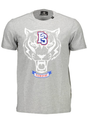 CAMISETA DE MANGA CORTA PLEIN SPORT HOMBRE GRIS