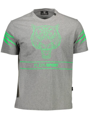 CAMISETA DE MANGA CORTA PLEIN SPORT HOMBRE GRIS