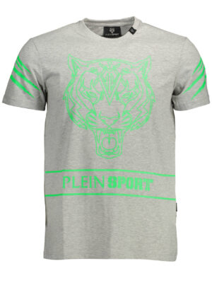 CAMISETA DE MANGA CORTA PLEIN SPORT HOMBRE GRIS