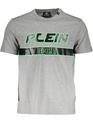 CAMISETA DE MANGA CORTA PLEIN SPORT HOMBRE GRIS