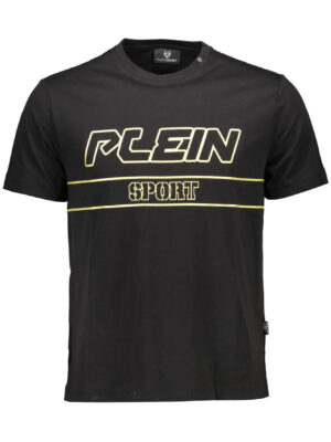 CAMISETA DE MANGA CORTA PLEIN SPORT HOMBRE NEGRA