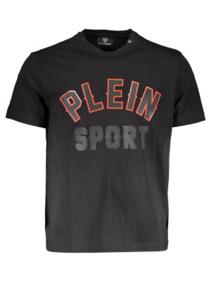CAMISETA DE MANGA CORTA PLEIN SPORT HOMBRE NEGRA