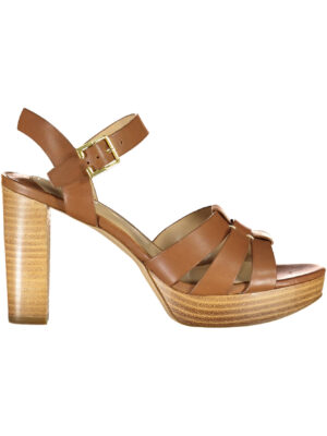 SANDALIA MUJER RALPH LAUREN MARRÓN ZAPATO